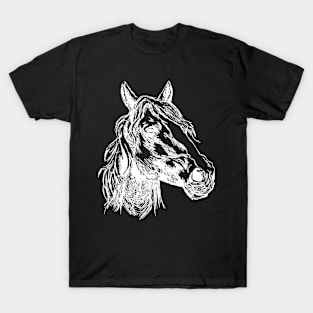 Horse For Girls Lovely Horses shirt For Boys T-Shirt